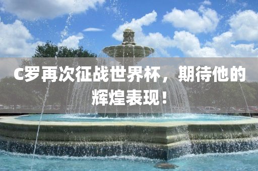 C罗再次征战世界杯，期待他的辉煌表现！金炬实业股份有限公司