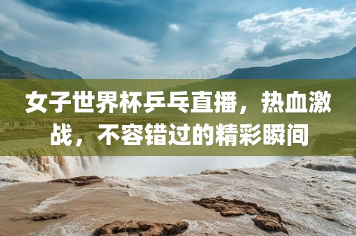女子世界杯乒乓直播，热血激战，不容错过的精彩瞬间