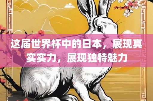 这届世界杯中的日本，展现真实实力，展现独特魅力