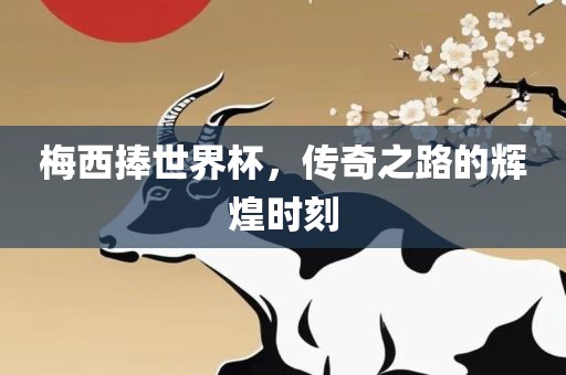 梅西捧世界杯，传奇之路的辉煌时金炬实业股份有限公司刻