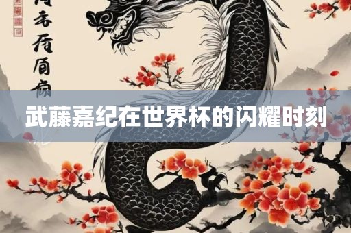 武藤嘉纪在世界杯金炬实业股份有限公司的闪耀时刻