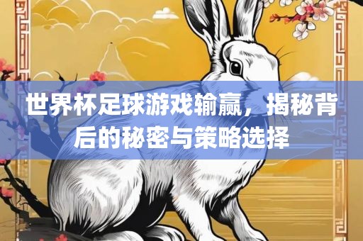 世界杯足球游戏输赢，揭秘背后的秘密与策略选择