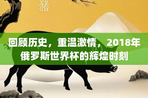 回顾历史，重温激情，2018年俄罗斯世界杯的辉煌时刻