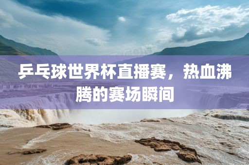 乒乓球世界杯直播赛，热血沸腾的赛场瞬间