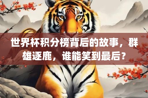 世界杯积分榜背后的故事，群雄逐鹿，谁能笑到最后？