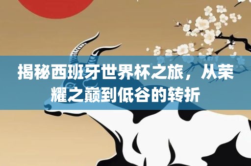 揭秘西班牙世界杯之旅，从荣耀之巅到低谷的转折