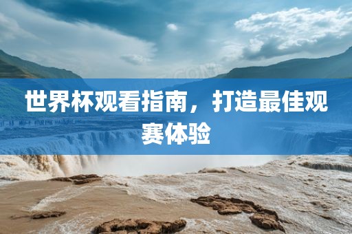 世界杯观看指南，打造最佳观赛体验