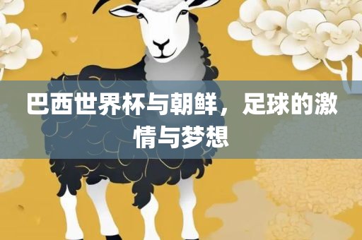 巴西世界杯与朝鲜，足球的激情与梦金炬实业股份有限公司想