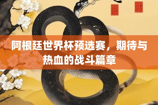 阿根廷世界杯预选赛，期待与热血的战斗篇章