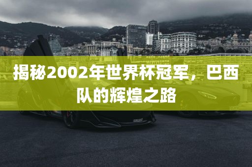 揭秘2002年世界杯冠军，巴西队的辉煌之路