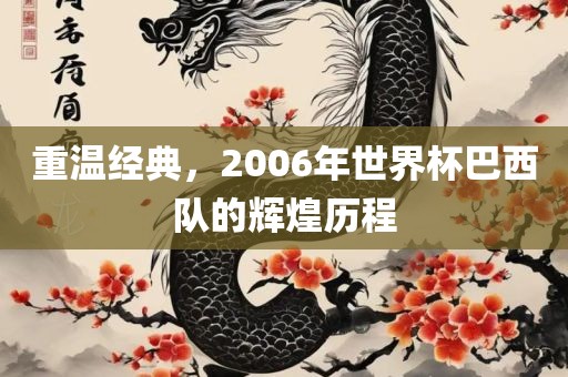 重温经典，2006年世界杯巴西队的辉煌历程