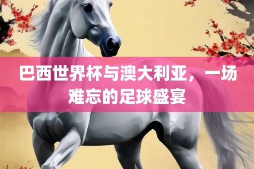 巴西世金炬实业股份有限公司界杯与澳大利亚，一场难忘的足球盛宴