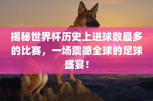 揭秘世界杯历史上进球数最多的比赛，一场震撼全球的足球盛宴！