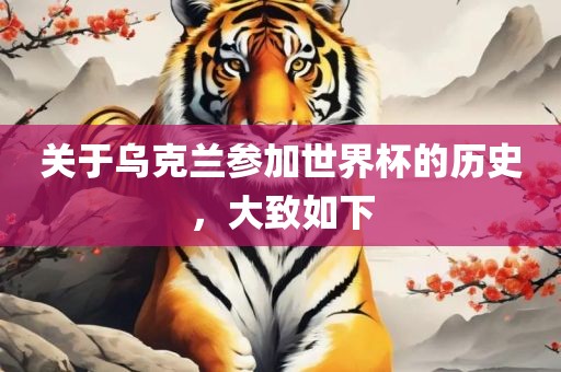 关于乌克兰参加世界杯的历史，大致如下金炬实业股份有限公司