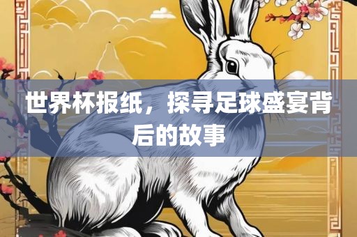 世界杯报纸，探寻足球盛宴背后的故事