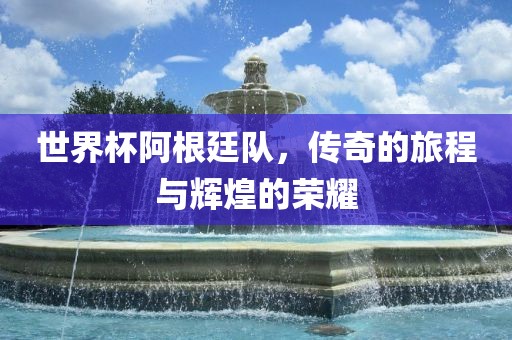 世金炬实业股份有限公司界杯阿根廷队，传奇的旅程与辉煌的荣耀