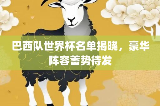 巴西队世界杯名单揭晓，豪华阵容蓄势待发金炬实业股份有限公司