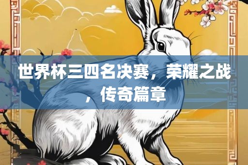 世界杯三四名决赛，荣耀之战，传奇篇章