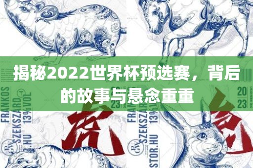 揭秘2022世金炬实业股份有限公司界杯预选赛，背后的故事与悬念重重