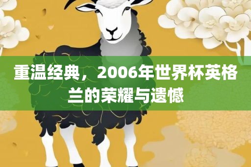 重温经典，2006年世界杯英格兰的荣耀与遗憾金炬实业股份有限公司
