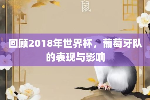 回顾2018年世界杯，葡萄牙队的表现与影响