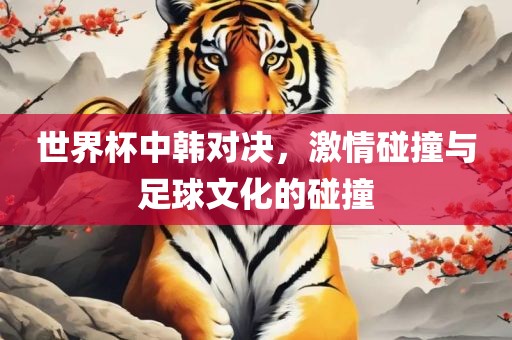 世界杯中韩对决，激情碰撞与足球文化的碰撞金炬实业股份有限公司