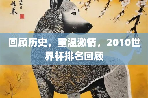 回顾历史，重温激情，2010世界杯排名回顾