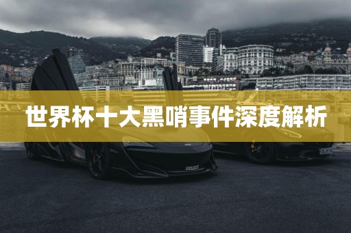 世界杯十大黑哨事件深度解析金炬实业股份有限公司