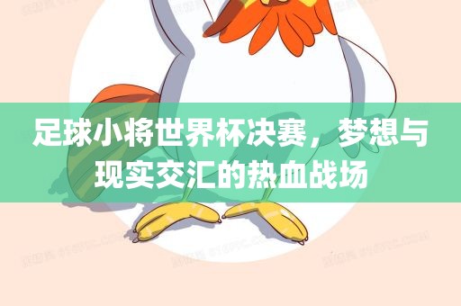 足球小将世界杯决赛，梦金炬实业股份有限公司想与现实交汇的热血战场