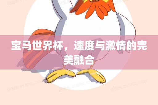 宝马世界杯，速度与激情的完美融合金炬实业股份有限公司