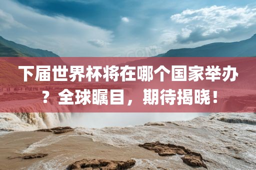 下届世界杯将在哪个国家举办？全球瞩目，期待揭晓！