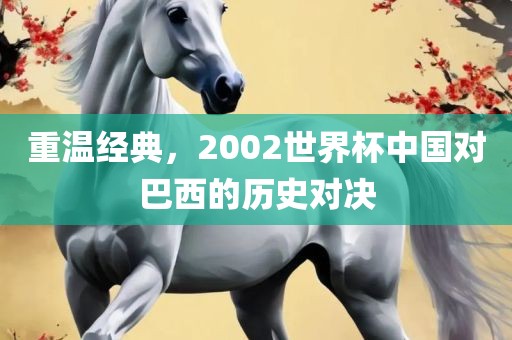 重温经典，2002世界杯中国对巴西的历史对决