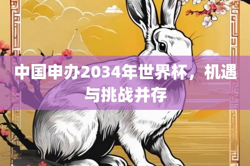 中国申办2034年世界杯，机遇与挑战并存
