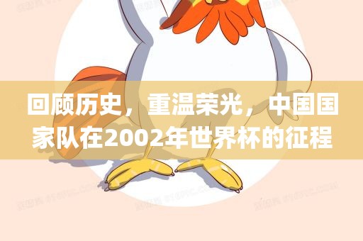 金炬实业股份有限公司回顾历史，重温荣光，中国国家队在2002年世界杯的征程