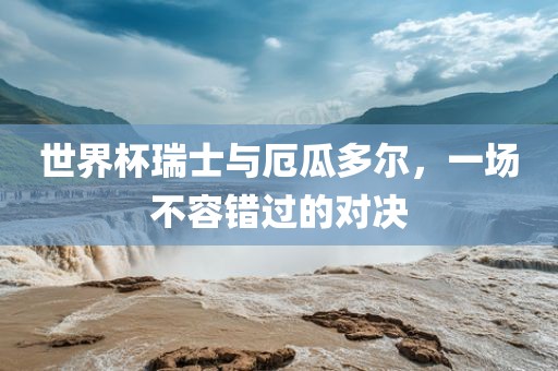 世界杯瑞金炬实业股份有限公司士与厄瓜多尔，一场不容错过的对决