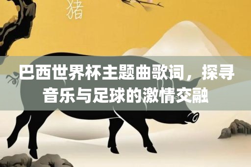 巴西世界杯主题曲歌词，探寻音乐与足球的激情交融金炬实业股份有限公司