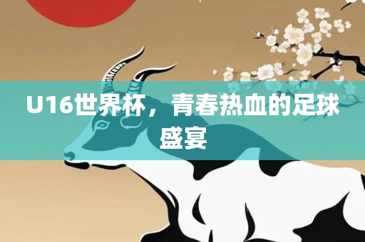 U16世界杯，青春热血的足球盛宴