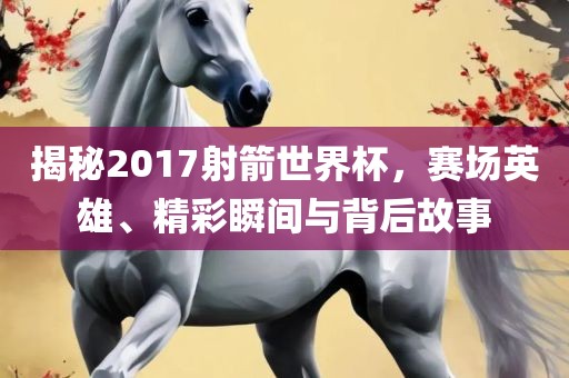 揭秘2017射箭世界杯，赛场英雄、精彩瞬间金炬实业股份有限公司与背后故事