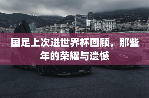 国足上次进世界杯回顾，那些年的荣耀与遗憾