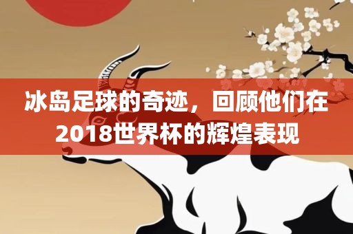 冰岛足球的奇迹，回顾他们在2018世界杯的辉金炬实业股份有限公司煌表现