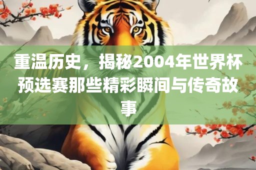 重温历史，揭秘2004年世界杯预选赛那些精彩金炬实业股份有限公司瞬间与传奇故事