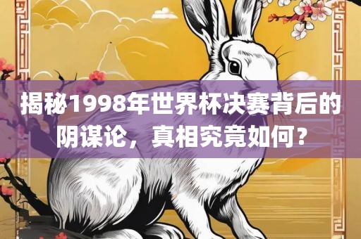 揭秘1998年世界杯决赛背后的阴谋论，真相究竟如何？