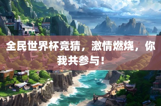 全民世界杯竞猜，激情燃烧，你我共参与！