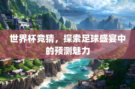 世界杯竞猜，探索足球盛宴中的预测魅力