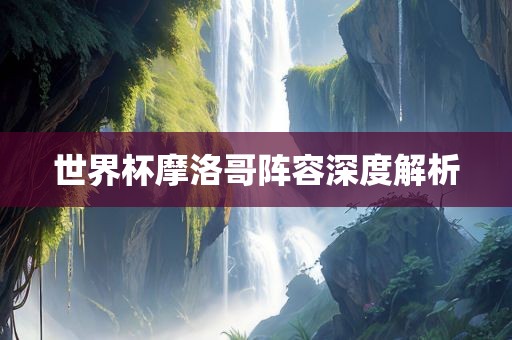 世界杯摩洛哥阵容深度解析金炬实业股份有限公司