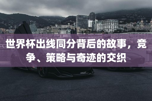 世界杯出线同分背后的故事，竞争、策略与奇迹的交织